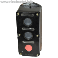 Пост управления кнопочный ПКЕ 222-1 - Промышленное электротехническое оборудование, "ЭЛЕКТРОСТАТ", Нижний Тагил